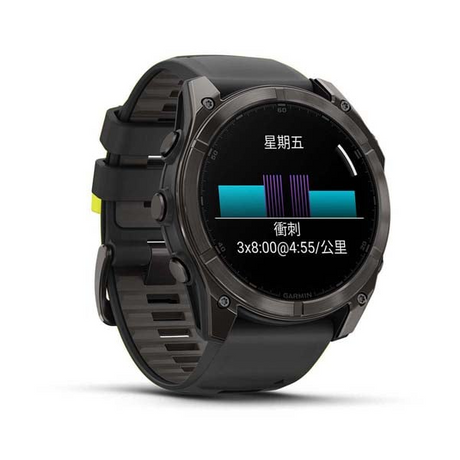 Garmin (Fenix 8) - Garmin Fenix 8 51mm AMOLED Sapphire GPS Smart Watch - Cam2 
