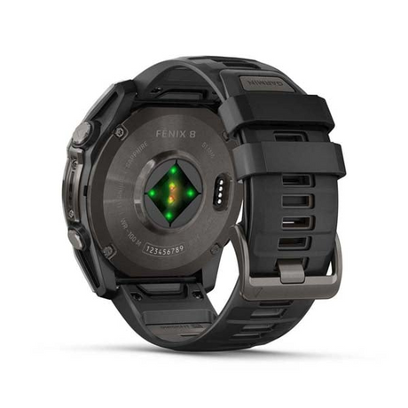 Garmin (Fenix 8) - Garmin Fenix 8 51mm AMOLED Sapphire GPS Smart Watch - Cam2 