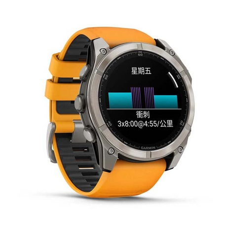 Garmin (Fenix 8) - Garmin Fenix 8 51mm AMOLED Sapphire GPS Smart Watch - Cam2 