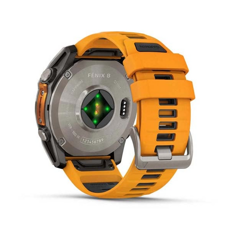 Garmin (Fenix 8) - Garmin Fenix 8 51mm AMOLED Sapphire GPS Smart Watch - Cam2 