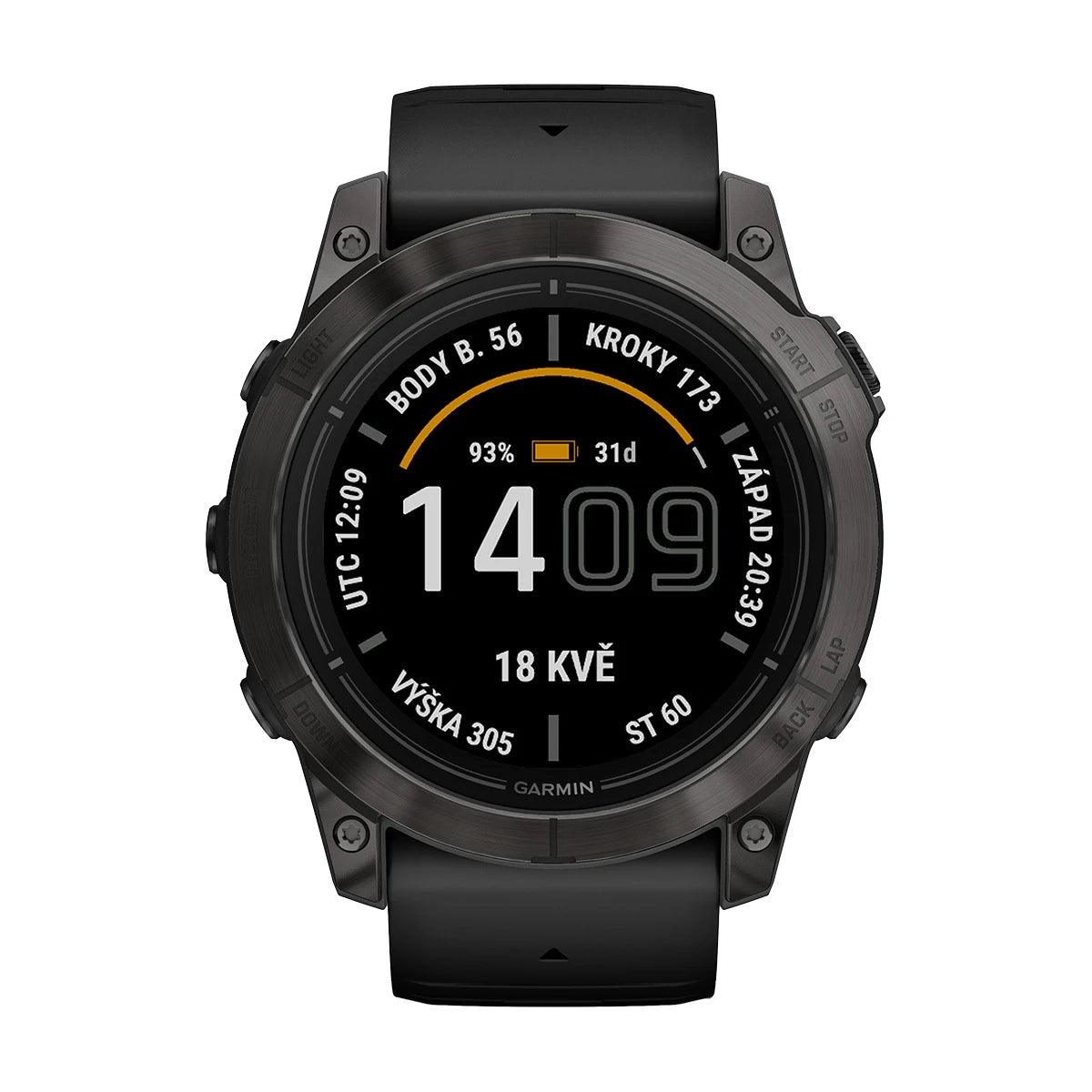 Garmin Epix Pro Gen 2 51mm Sapphire (Carbon Gray DLC Titanium with Black  Silicone) Garmin Cam2