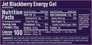 GU Energy Original Sports Nutrition Energy Gel (Jet Blackberry) - Cam2