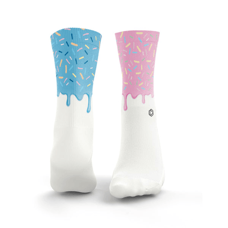 HEXXEE Men's Iced Donut 2.0 Running Socks - Cam2