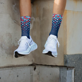 Incylence Crystals High-Cut Running Socks