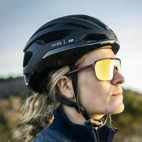 Julbo Frequency Reactiv P1-3 LAGP (Burgundy/ Light Grey) - Cam2
