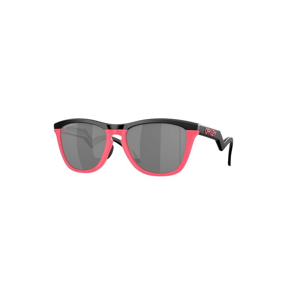 美品 OAKLEY FROGSKINS Oakley Frogskins Hybrid (Matte Black/Neon Pink/ Prizm Black
