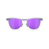 Oakley Frogskins Hybrid Sunglasses (Matte Trans Lilac/Clear/Prizm Violet) 0OO9289-928901 - Cam2