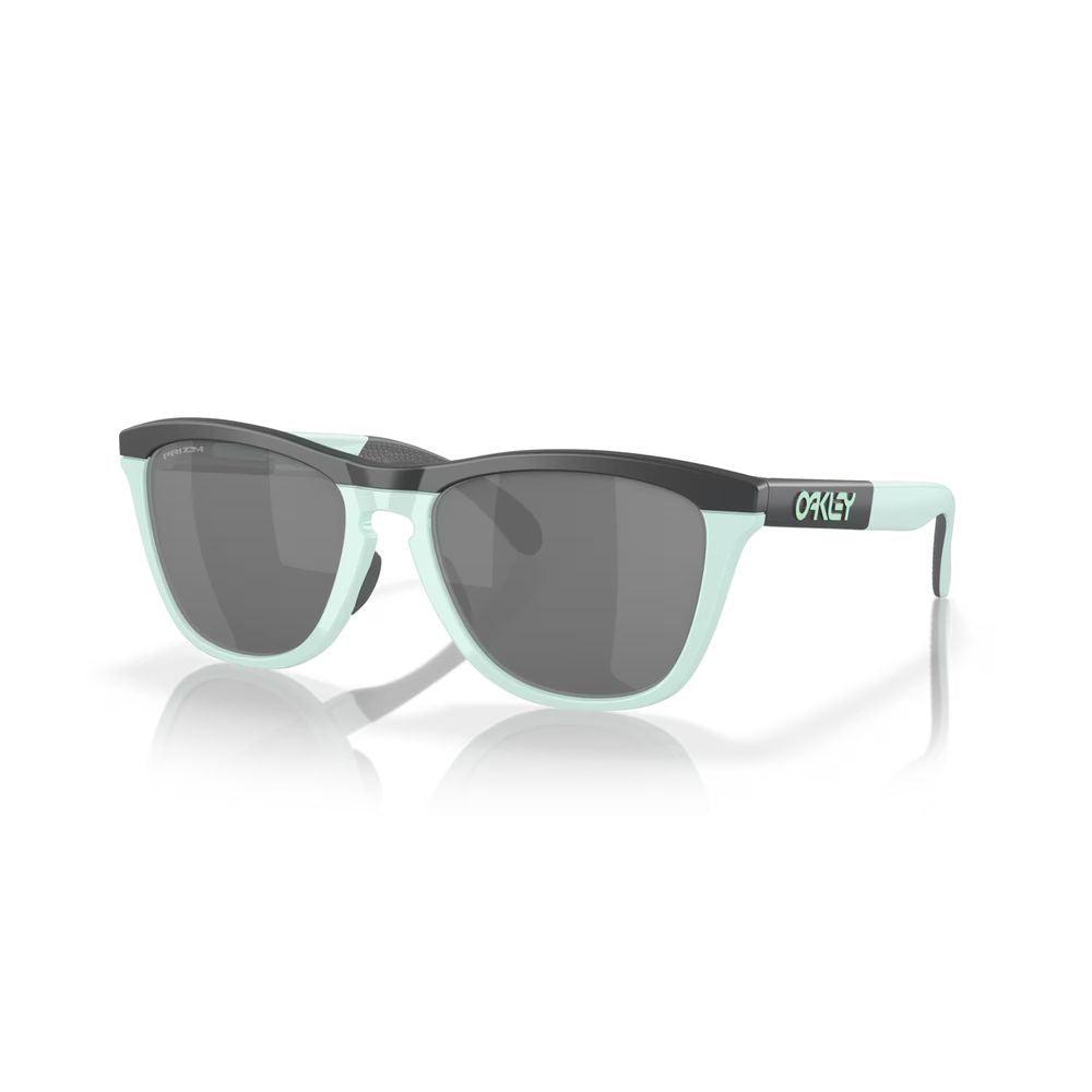 Oakley Frogskins Range A Sunglasses (Matte Carbon/Blue Milkshake/Prizm Black) 0OO9284A-928403 - Cam2