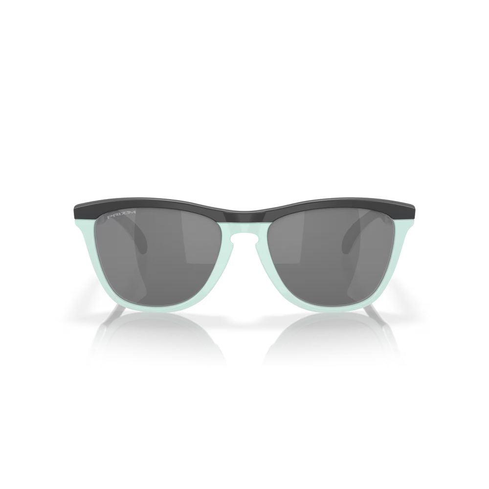 Oakley Frogskins Range A Sunglasses (Matte Carbon/Blue Milkshake/Prizm Black) 0OO9284A-928403 - Cam2