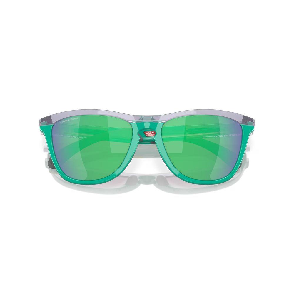 Oakley Frogskins Range A Sunglasses (Trans Lilac/Celeste/Prizm Jade) 0OO9284-928406 - Cam2