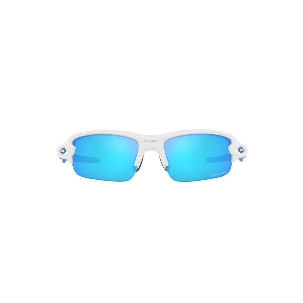 Oakley Youth Sun Flak XXS (Polished White/ Prizm Sapphire) 0OJ9008-900806 - Cam2