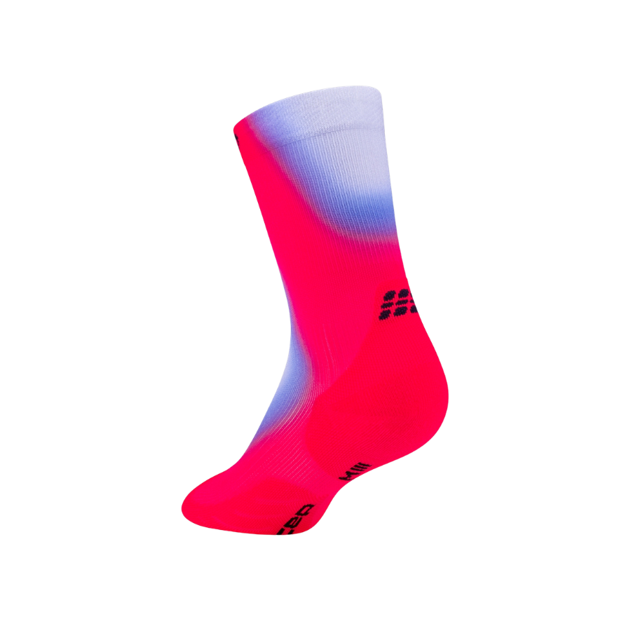 CEP Women's Run Compression Edt Gradient Socks Mid Cut 5.0