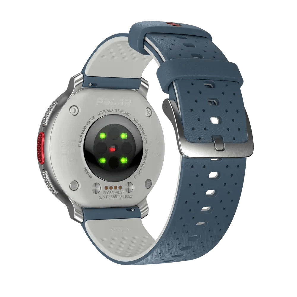 Polar Vantage V3 Premium Multisport Watch (Sky Blue) - Cam2