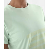 Salomon Women's Sense Aero Short Sleeve T-Shirt GFX - Cam2