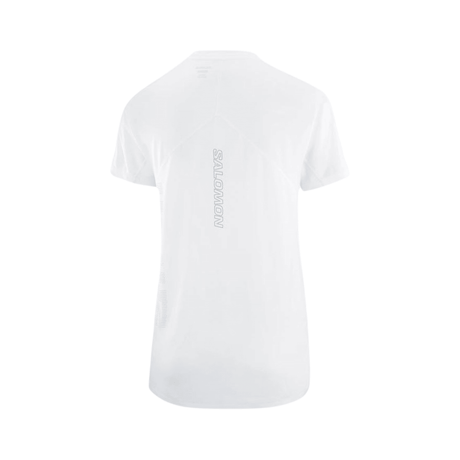Salomon - Salomon Women's Sense Aero Short Sleeve T-Shirt GFX - Cam2