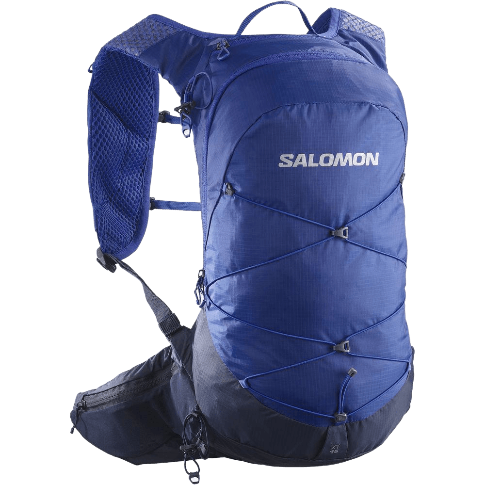 Salomon XT 15 Backpack (Surf The Web/Black Iris) - Cam2