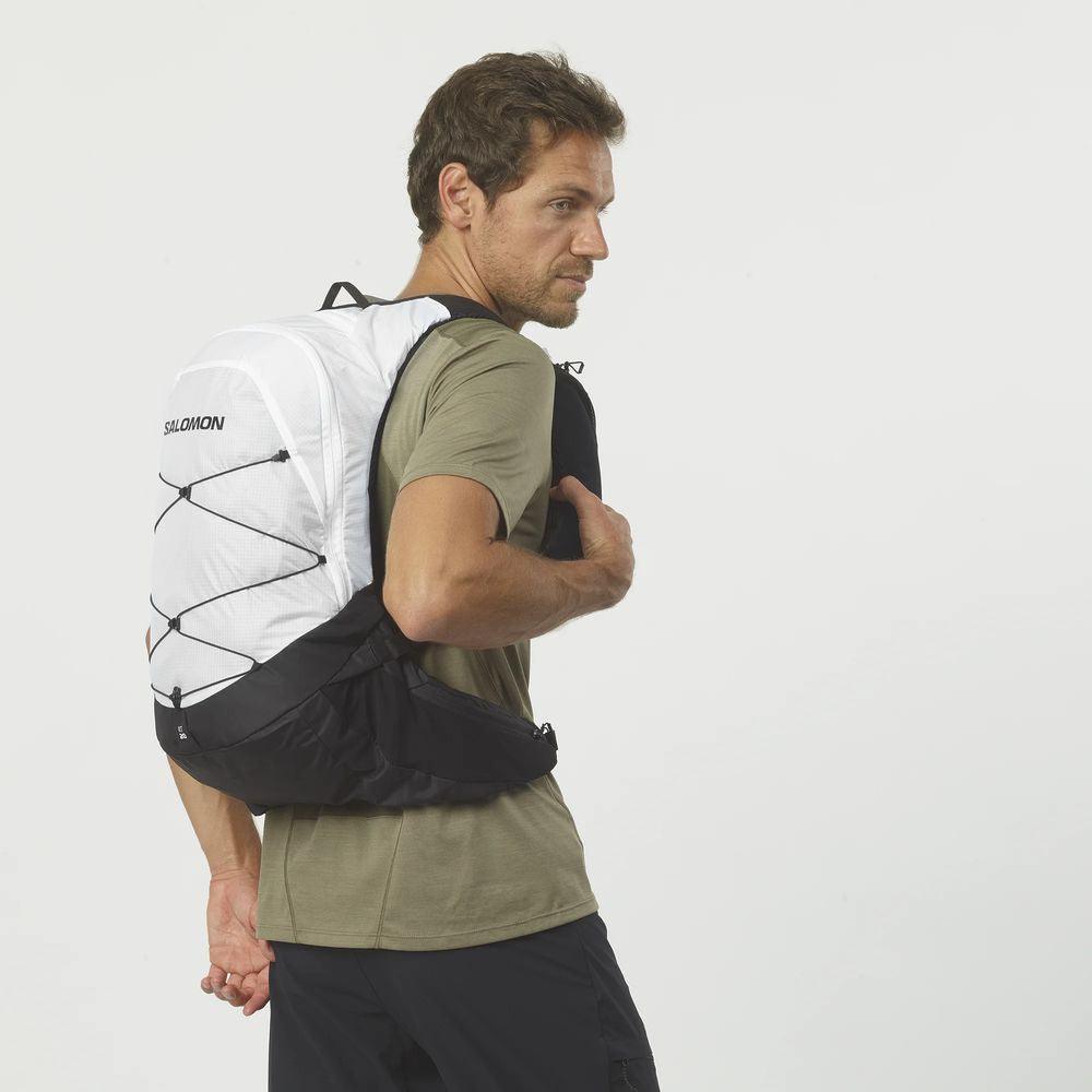 Salomon XT 20 Backpack (White/Black) - Cam2