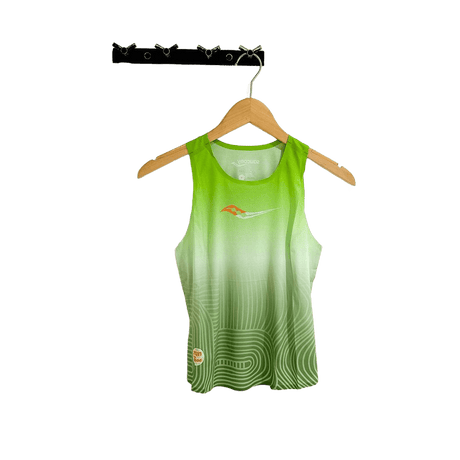 Saucony Women's Sport Vest (Green) - Cam2