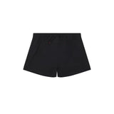 Soar Women's Run Shorts (Black) - Cam2