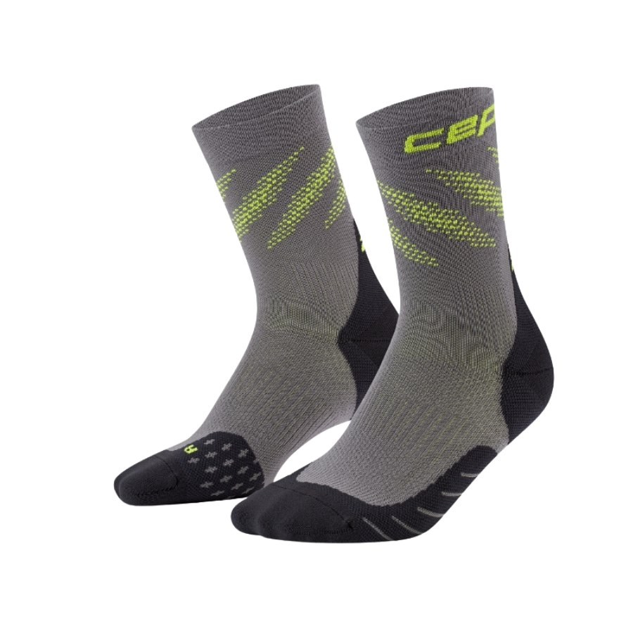 CEP - CEP Men's The Core Run Compression Edt Elliptic Socks Mid Cut - Cam2 