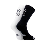 Sporcks - Sporcks Up Black & White Running Socks - Cam2 