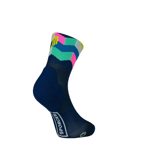 Sporcks Art Blue Triathlon Socks - Cam2