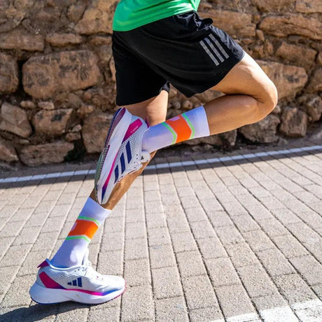 Sporcks Classy White Running Socks - Cam2