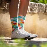 Sporcks Coll De Rates Green Cycling Socks - Cam2