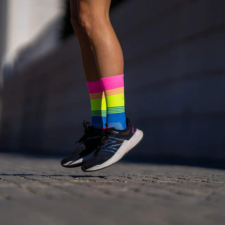 Sporcks Fartlek Pink Running Socks - Cam2