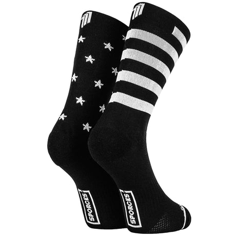 Sporcks Legend Black Running Socks - Cam2