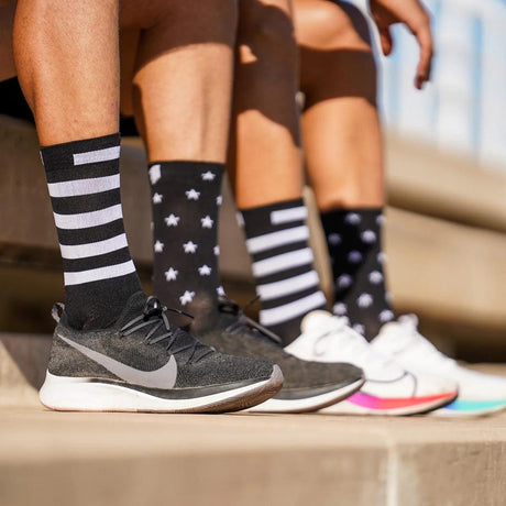 Sporcks Legend Black Running Socks - Cam2