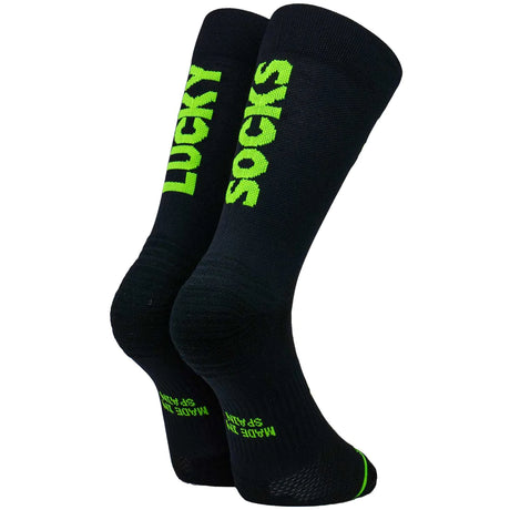 Sporcks Lucky Black Running Socks - Cam2