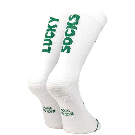 Sporcks Lucky White Running Socks - Cam2