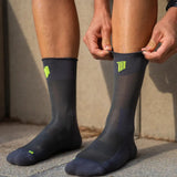Sporcks Marathon Grey Running Socks - Cam2
