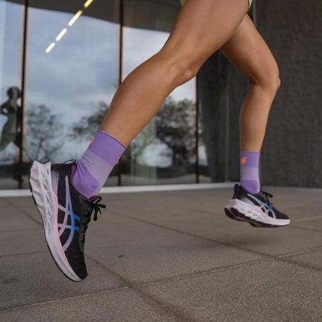 Sporcks Marathon Purple Running Socks - Cam2