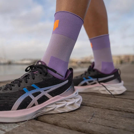 Sporcks Marathon Purple Running Socks - Cam2