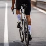 Sporcks Watts White Cycling Socks - Cam2