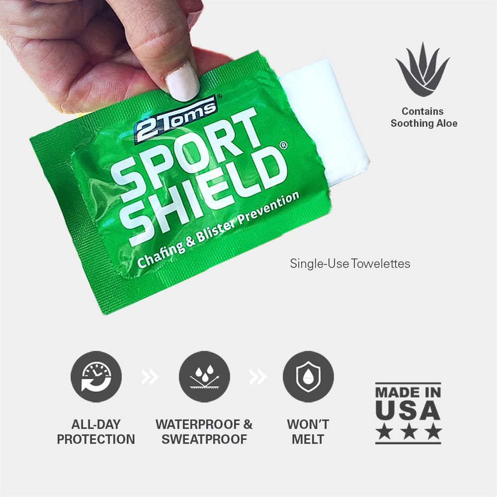 2Toms SportShield Anti Chafing Towelette