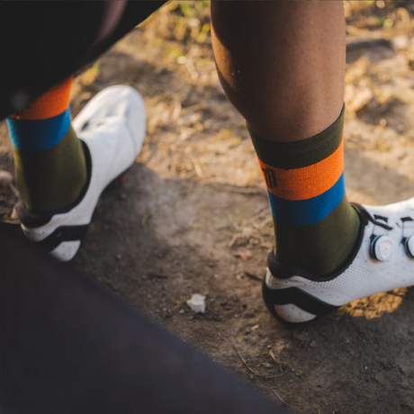 Sporcks - Sporcks Sub 0 Reflective - Merino Wool Cycling Socks - Cam2 