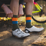 Sporcks Sub 0 Reflective - Merino Cycling Socks - Cam2