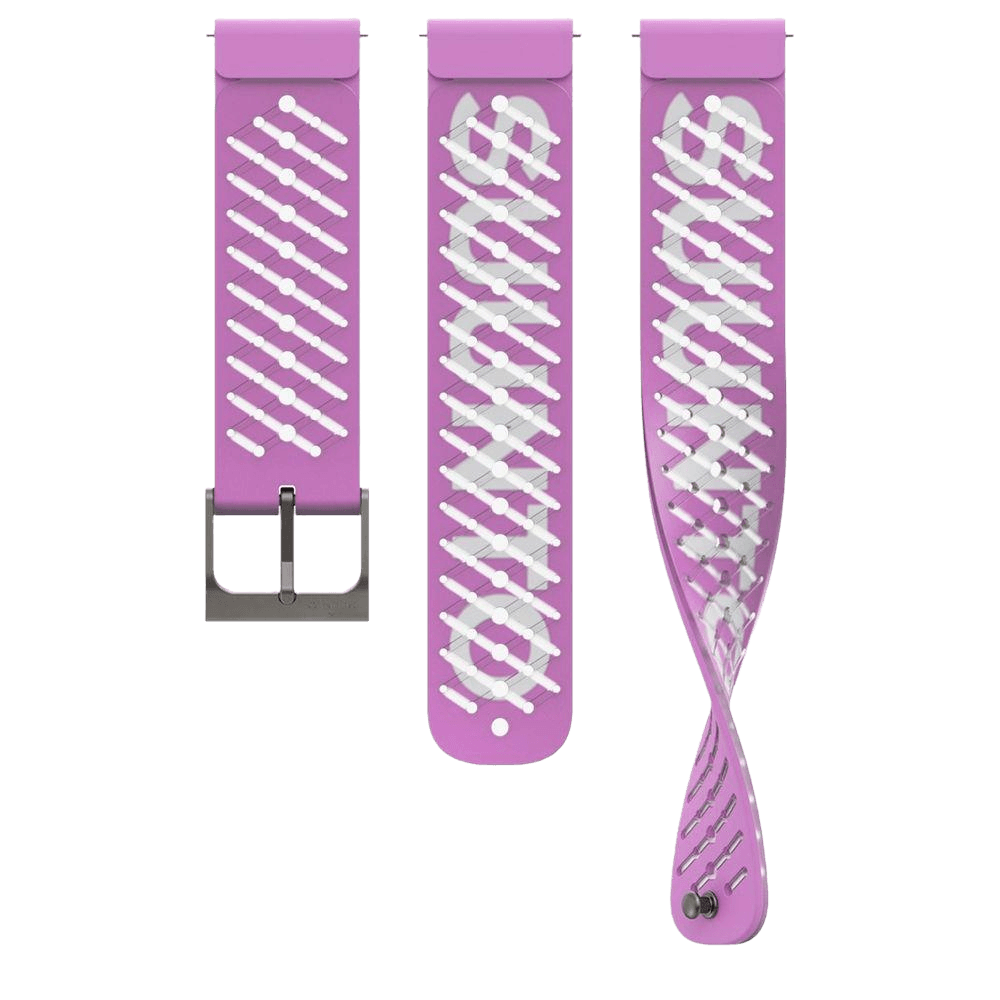 Suunto 22mm Athletic 5 Silicone Strap (Orchid Purple) SS050964000 - Cam2