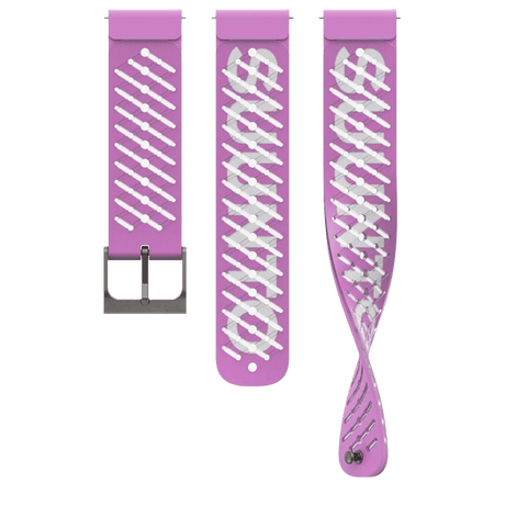 Suunto 22mm Athletic 5 Silicone Strap (Orchid Purple) SS050964000 - Cam2