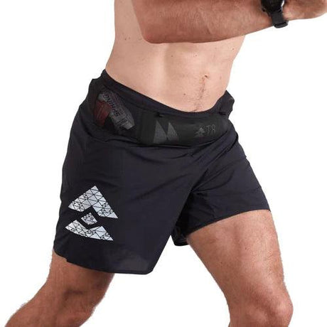 T8 Men's Sherpa Shorts v2 (Black) - Cam2