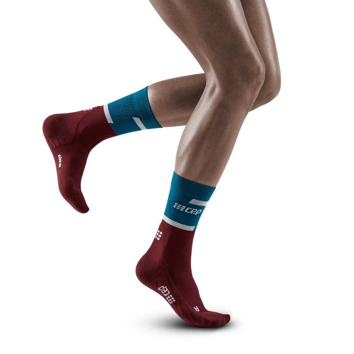 CEP Women's The Run Compression Socks Mid Cut v4