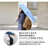 Wpc. Back Protect Folding Umbrella UV Protection 55cm (UX004) - Cam2