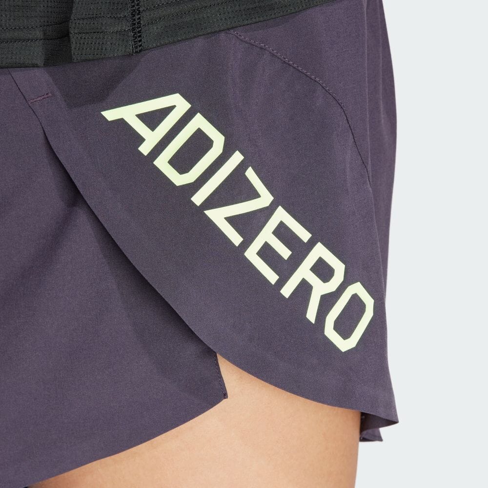 Adidas Women's Ekiden Running Shorts (Aurora Black)