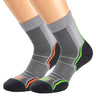 1000 Mile Women's Trail 21 Single Layer Socks Twin Pack - Cam2