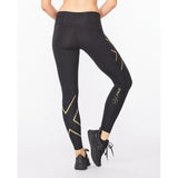 2XU Women's Light Speed Mid-Rise Compression Tights - Cam2