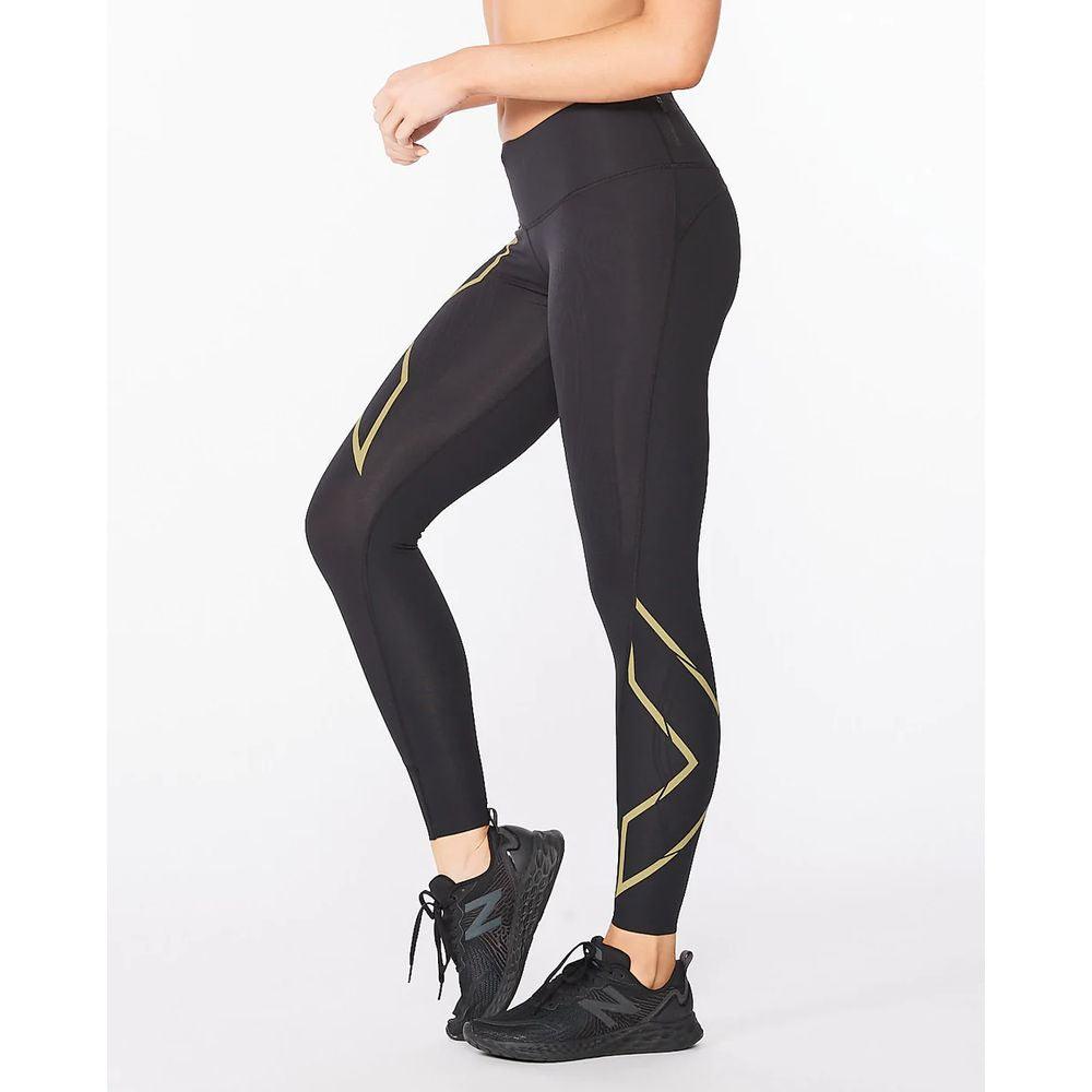 2XU Women's Light Speed Mid-Rise Compression Tights - Cam2