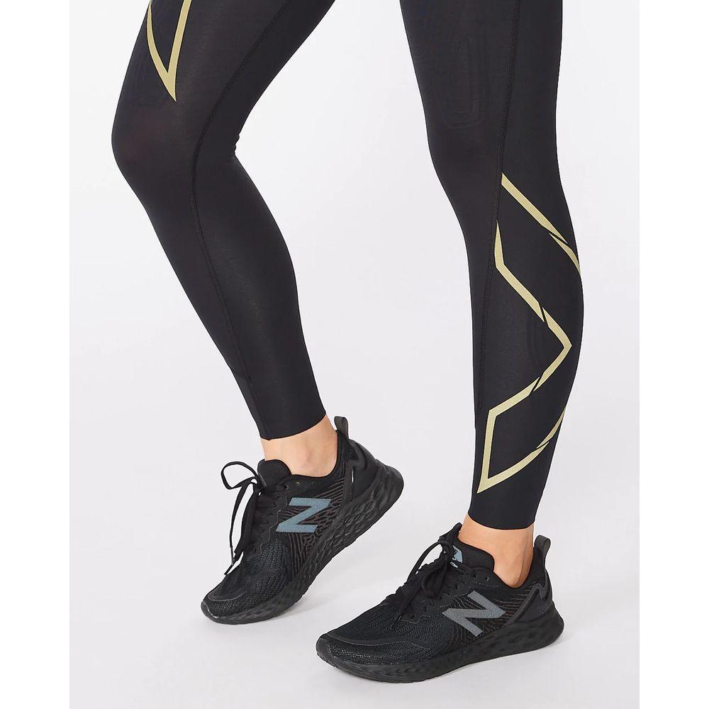 2XU Women's Light Speed Mid-Rise Compression Tights - Cam2